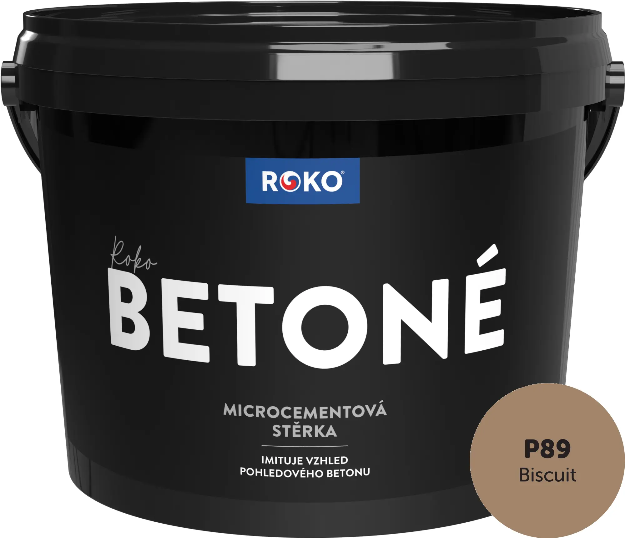 Stěrka dekorativní Roko Betoné P89 Biscuit 14 kg