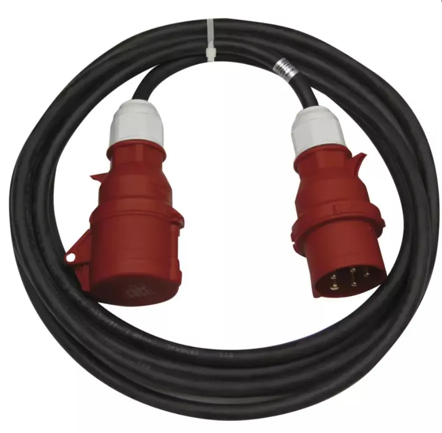 Kabel prodlužovací gumový spojka Emos 400 V 25 m 2,5 mm2 IP 44