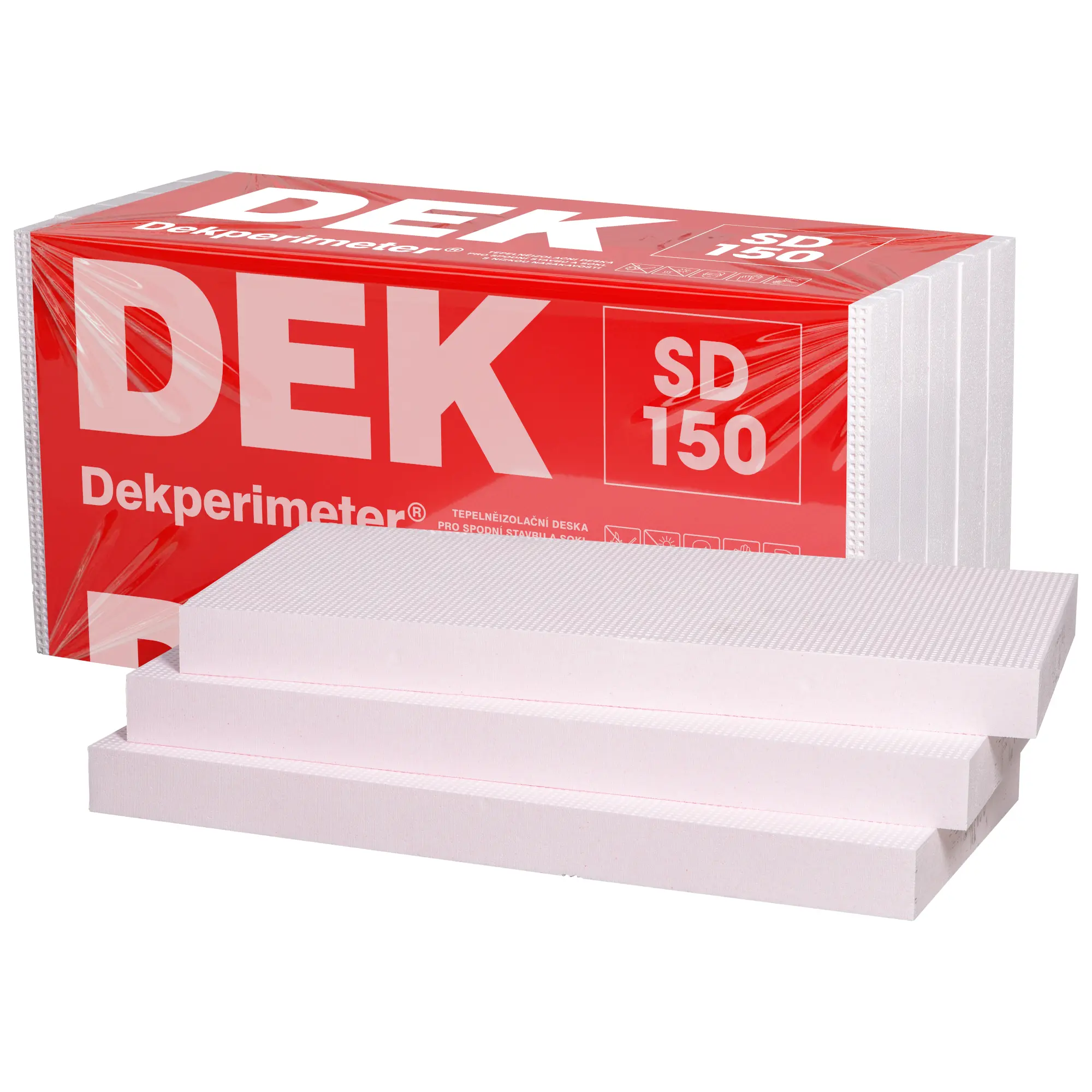 Tepelná izolace Dekperimeter SD 150 30 mm (12 m2/bal.)