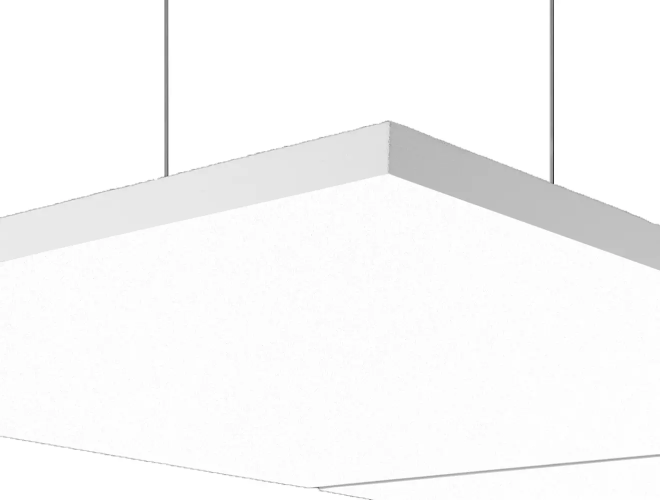 Panel akustický Ecophon SOLO Square 1 200×1 200×40 mm