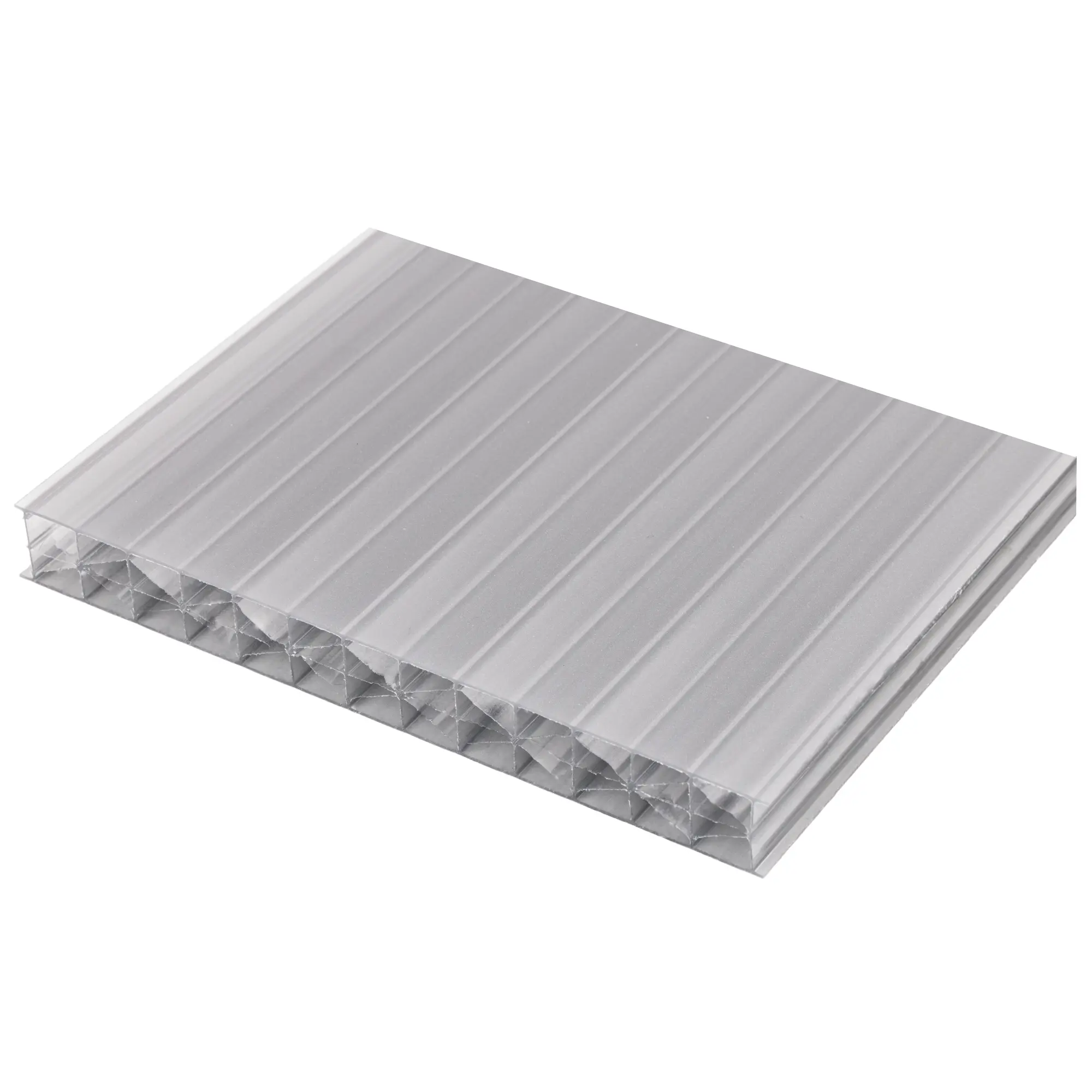 Deska polykarbonátová dutinková MULTICLEAR 16 5X SC 2UV grey 2100×7000 mm