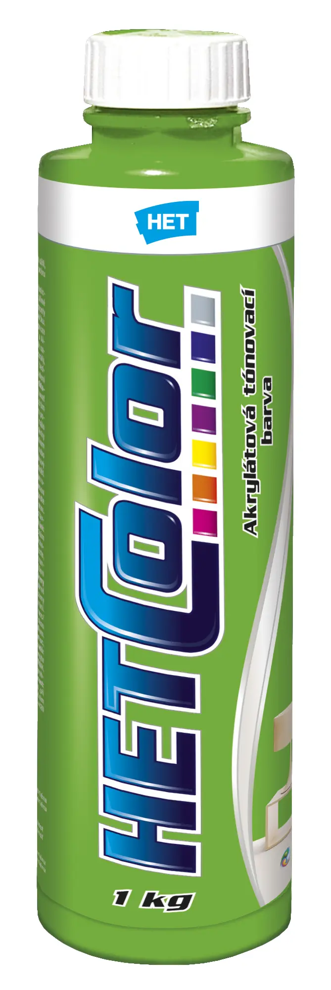 Barva tónovací HET Hetcolor zelená 1 kg