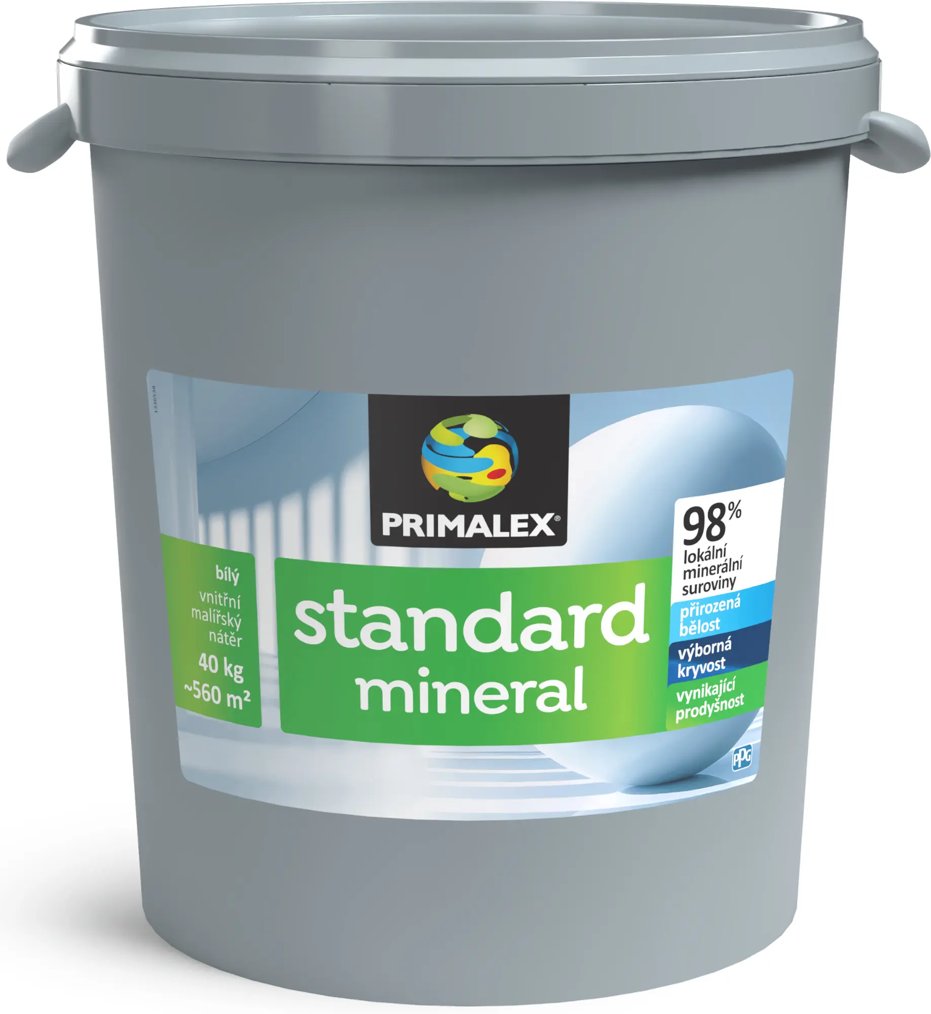 PRIMALEX Vnitřní malířský nátěr Standard bílý 40 kg