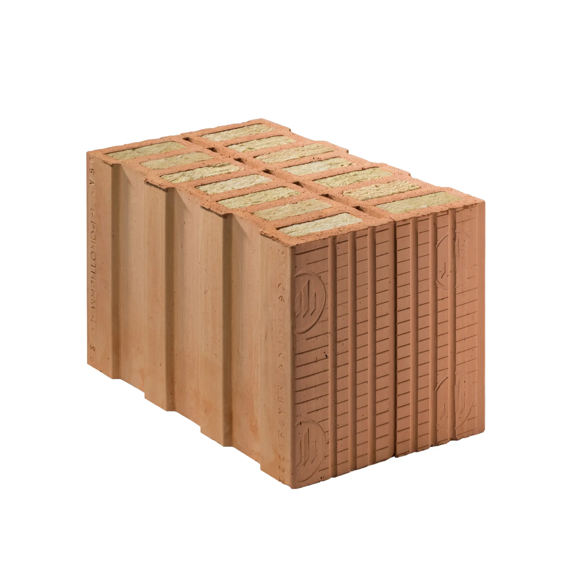 Cihla broušená poloviční Porotherm 44 TB Profi DF 1/2 P10 440×123×249 mm