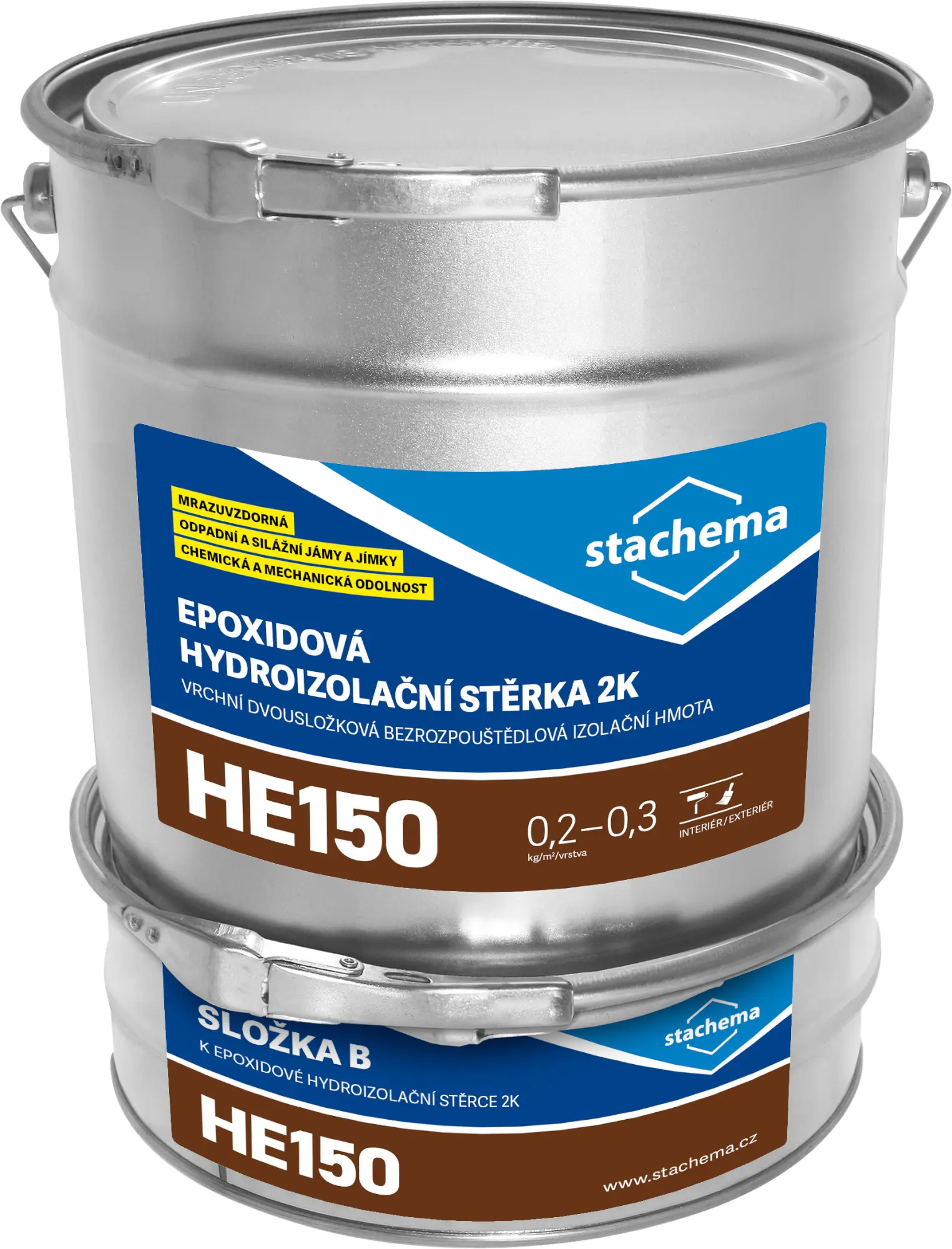 Stěrka izolační epoxidová Stachema HE150 2K 5 kg