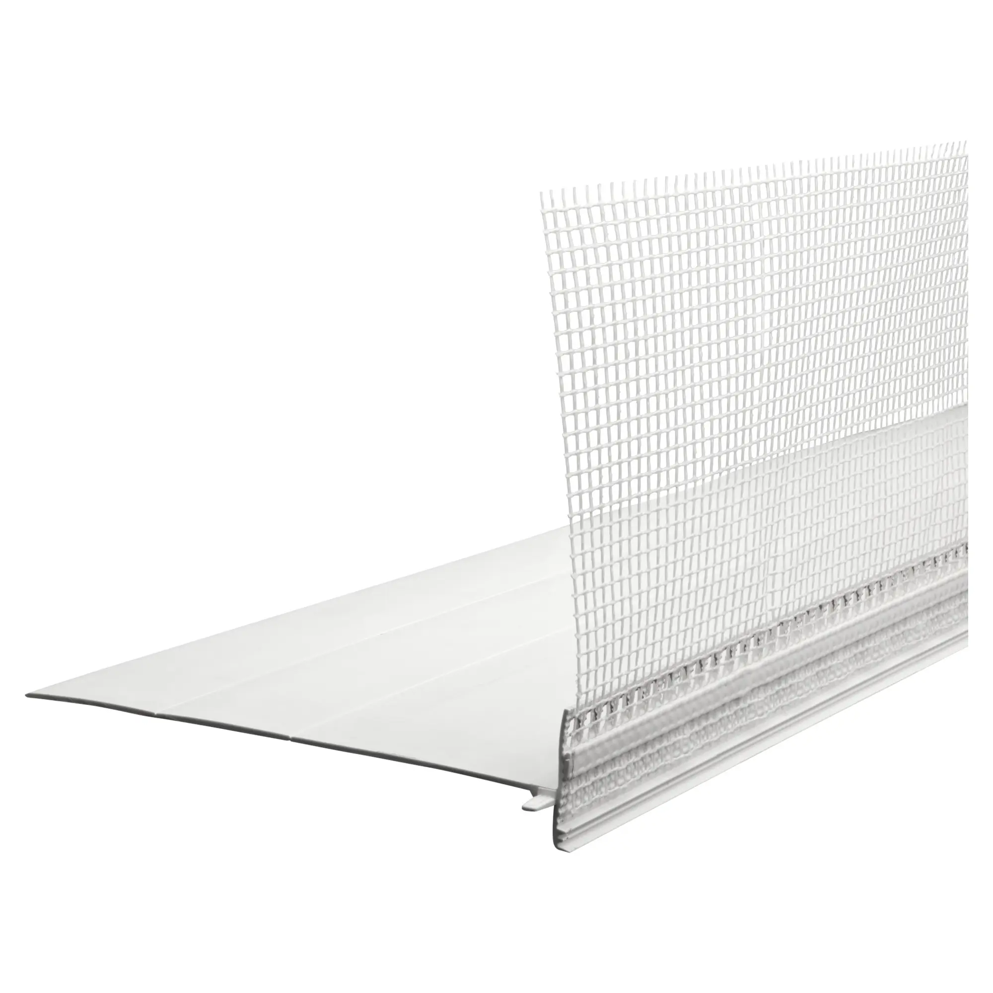 Profil přechodový s okapničkou a tkaninou Retek PVC 120 mm 2 m