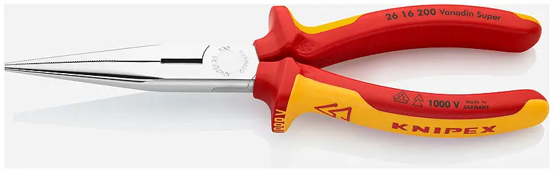 Kleště půlkulaté s břity Knipex VDE