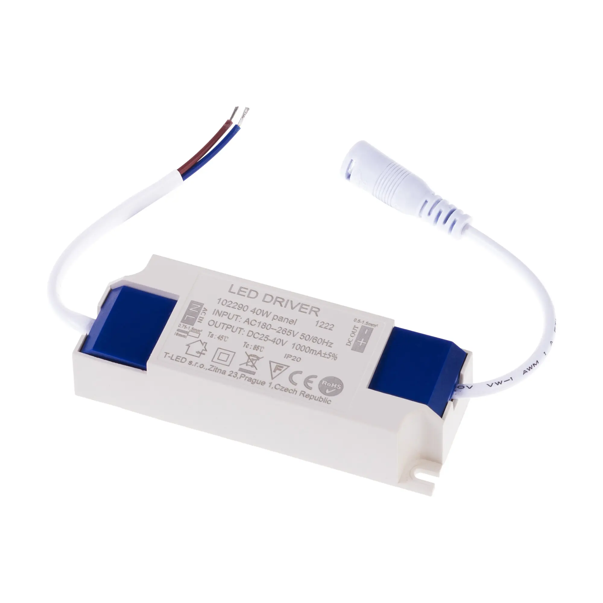 Proudový zdroj 40W pro panel P6060, BLB a UGRB -