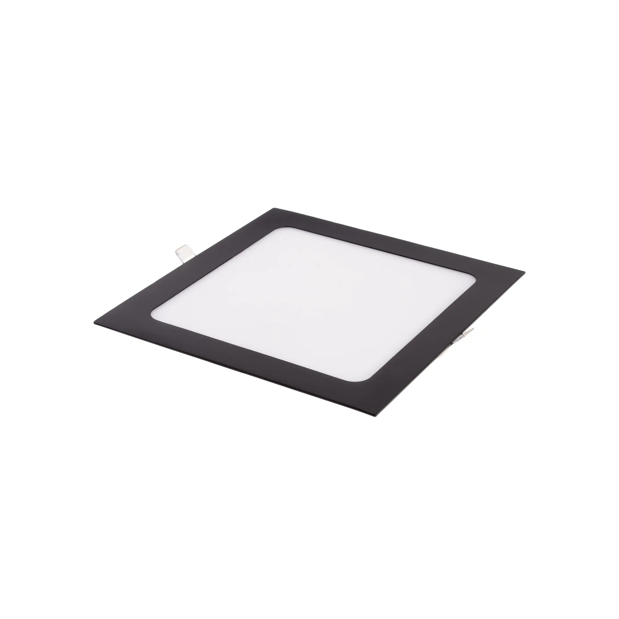 BSN12 LED panel 12W černý čtverec -