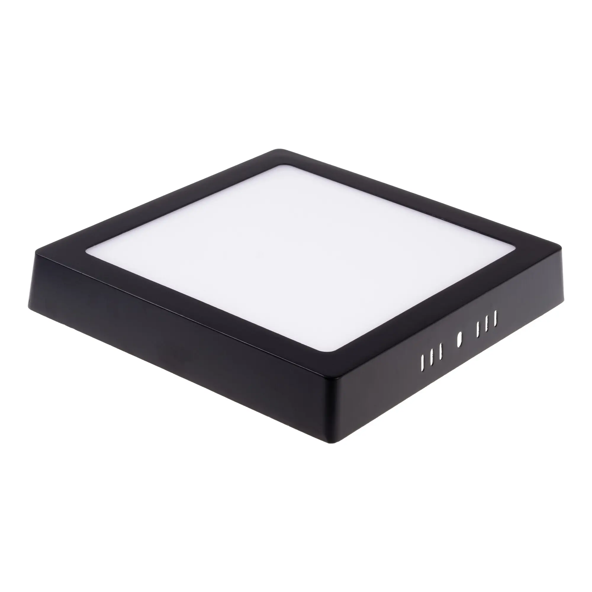 BPS24 LED panel 24W přisazený černý čtverec -
