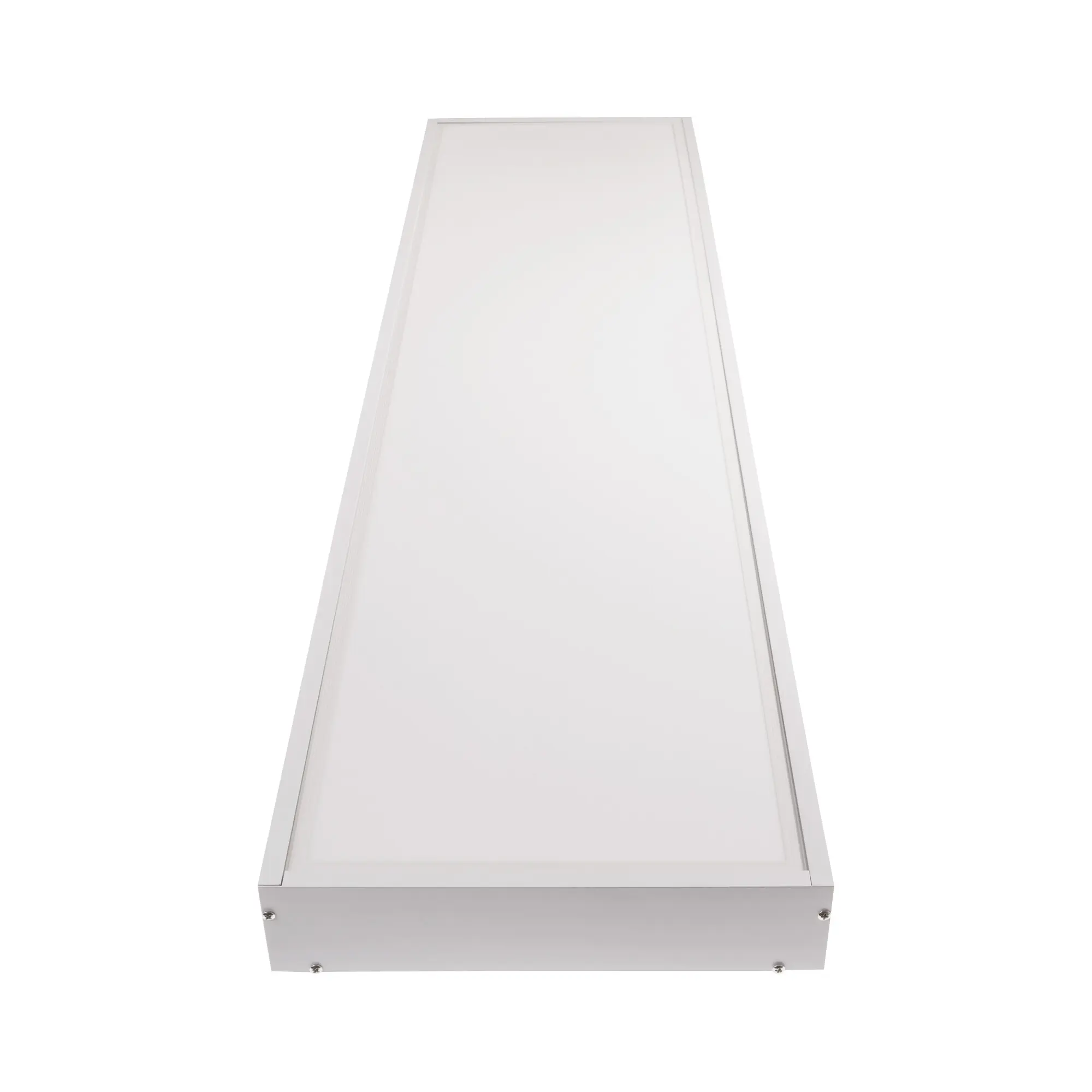 Rám LED panelu 30x120cm 65mm pro přisazení bílý -