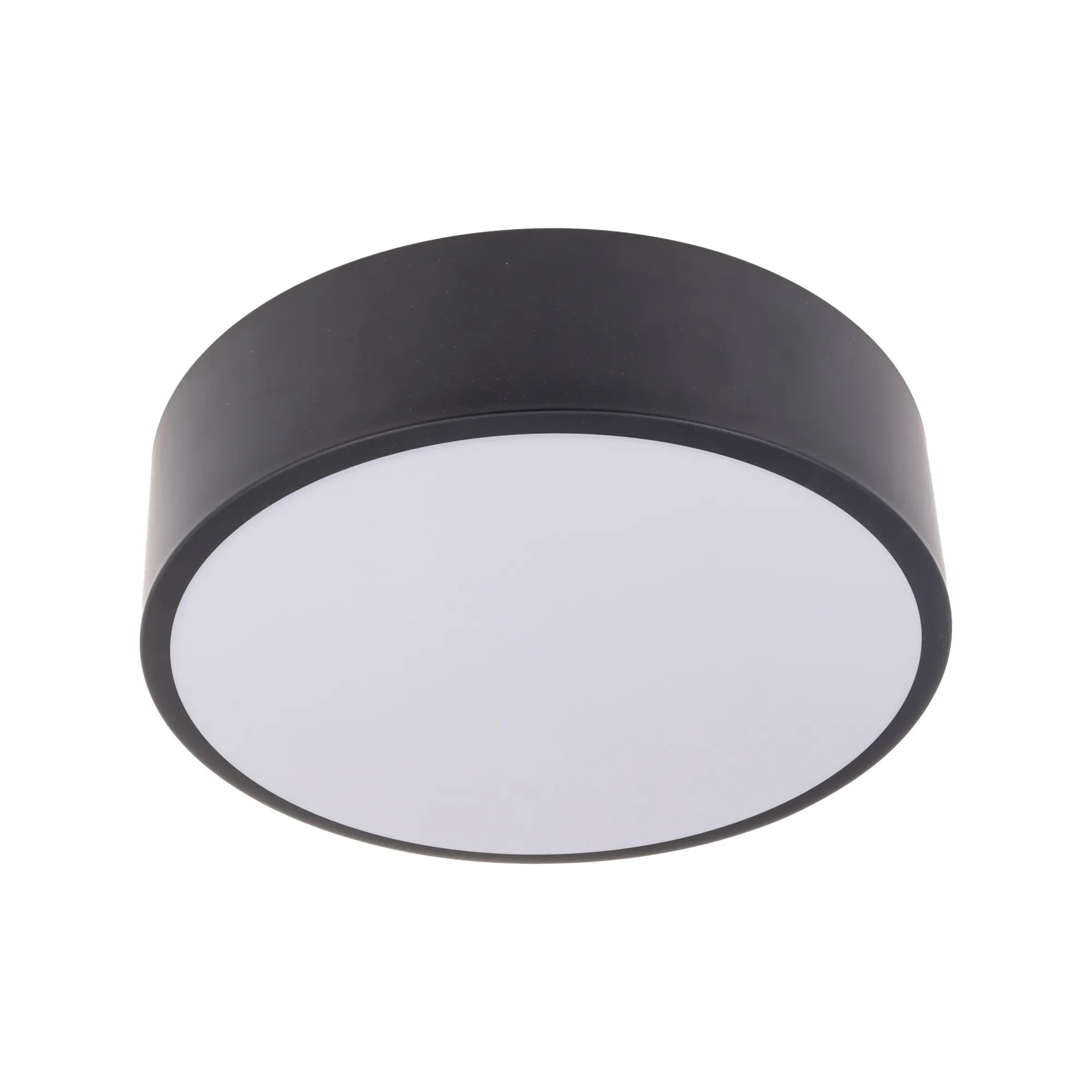 LED svítidlo RENDO 48W CCT kulaté černé stropní