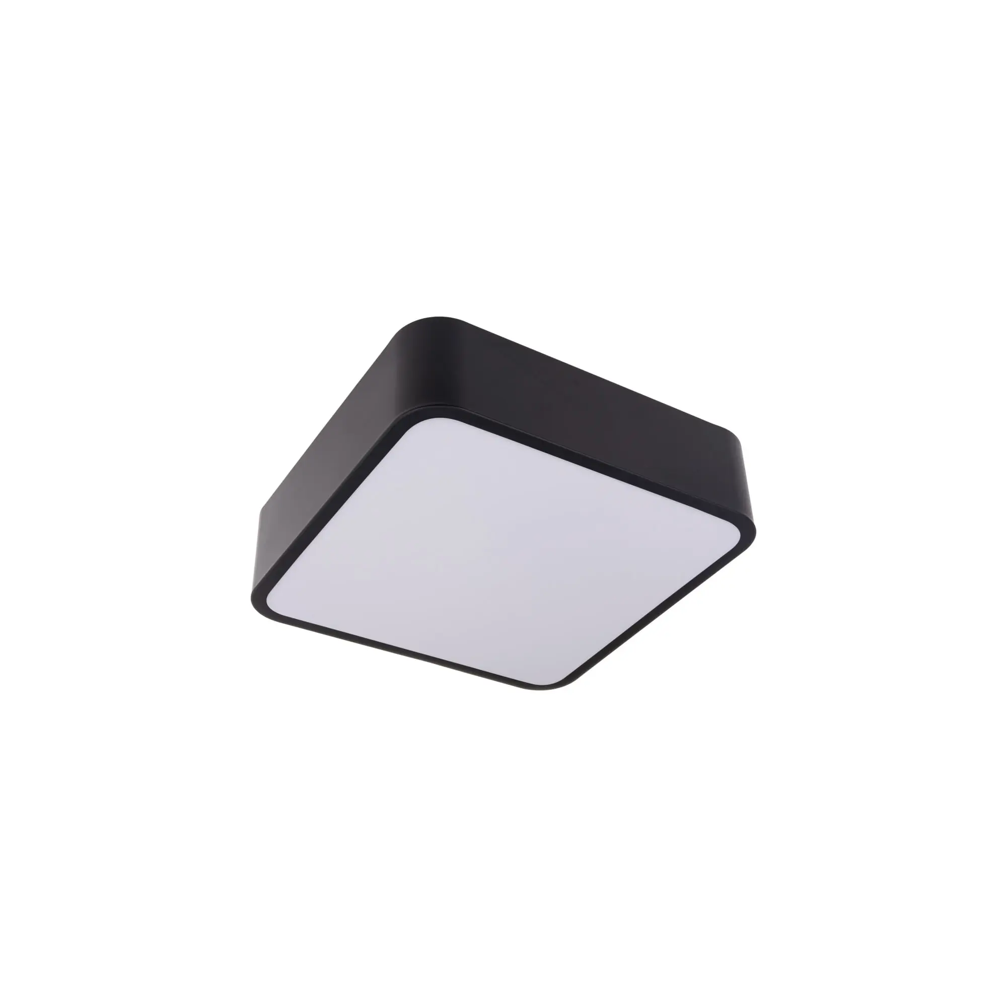 LED svítidlo RENDO 24W CCT hranaté černé stropní