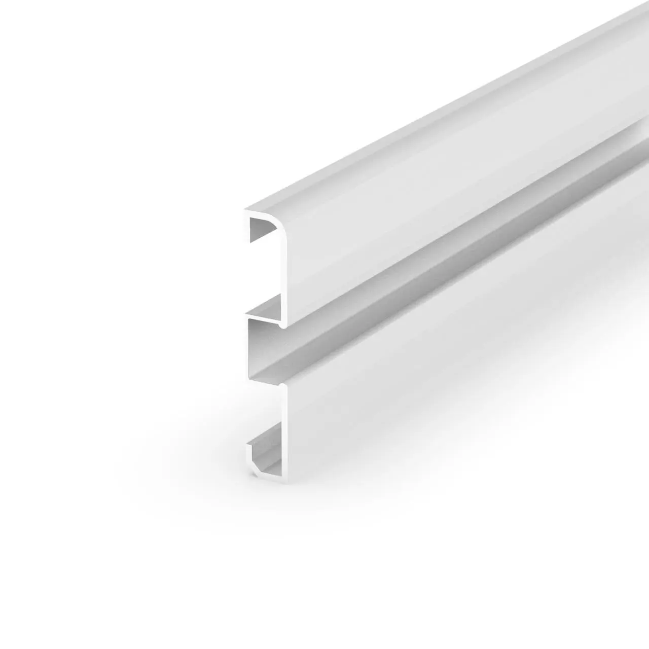 LED profil soklový P15-1 bílý