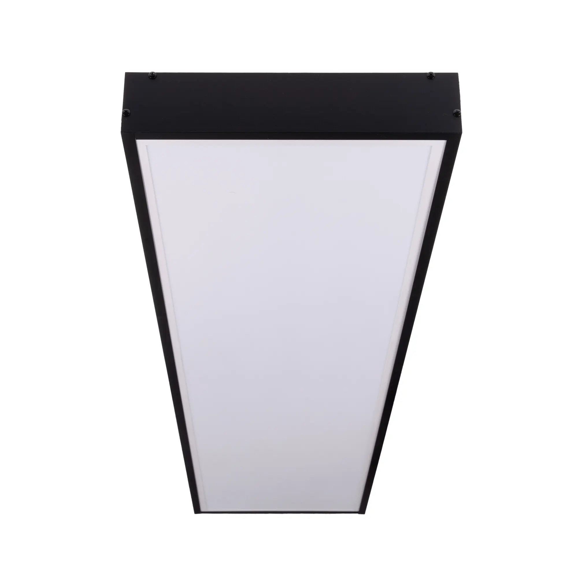 Rám LED panelu 30x120cm 65mm pro přisazení černý -
