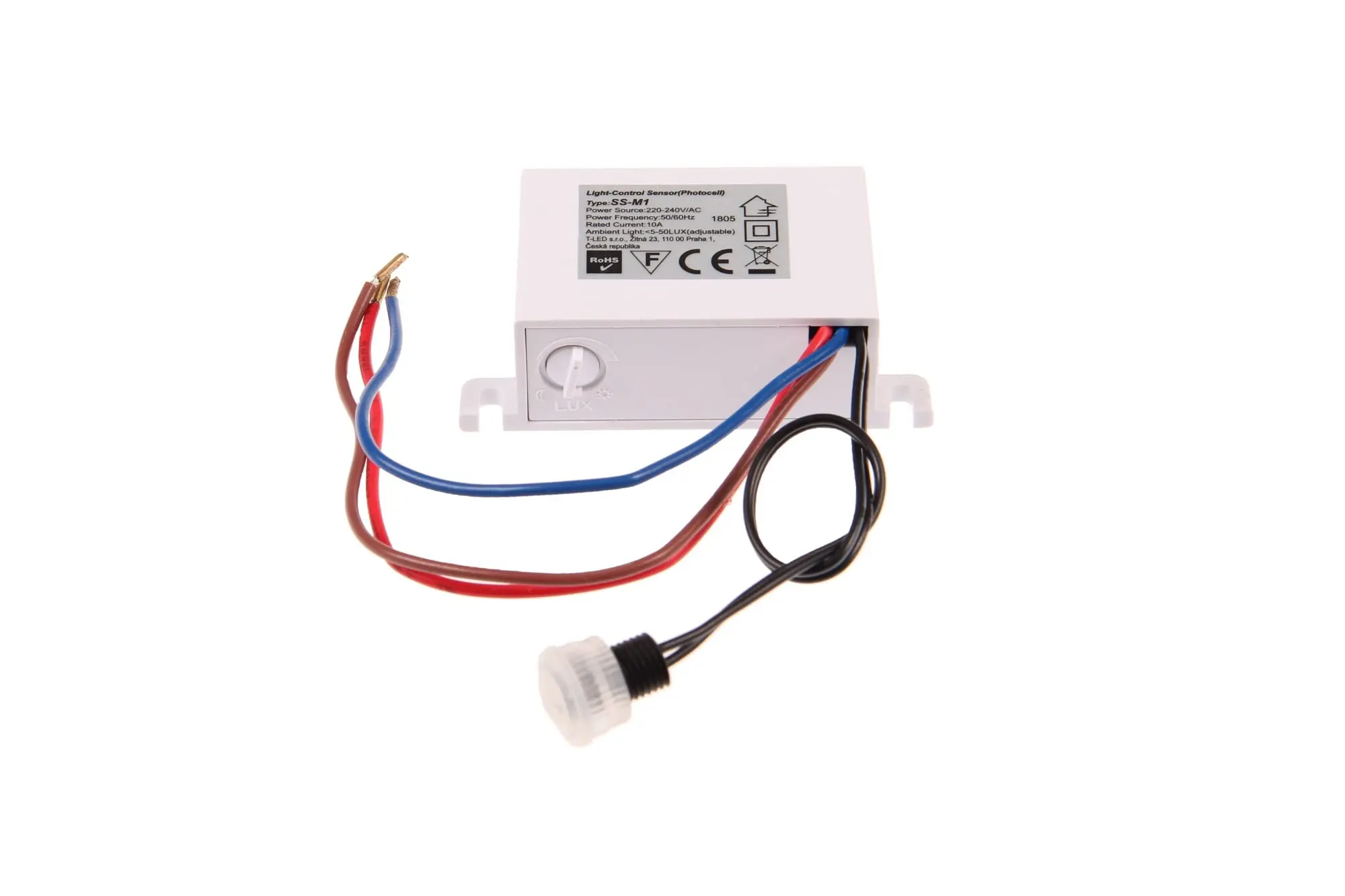 Soumrakový spínač SS-M1 MINI IP20