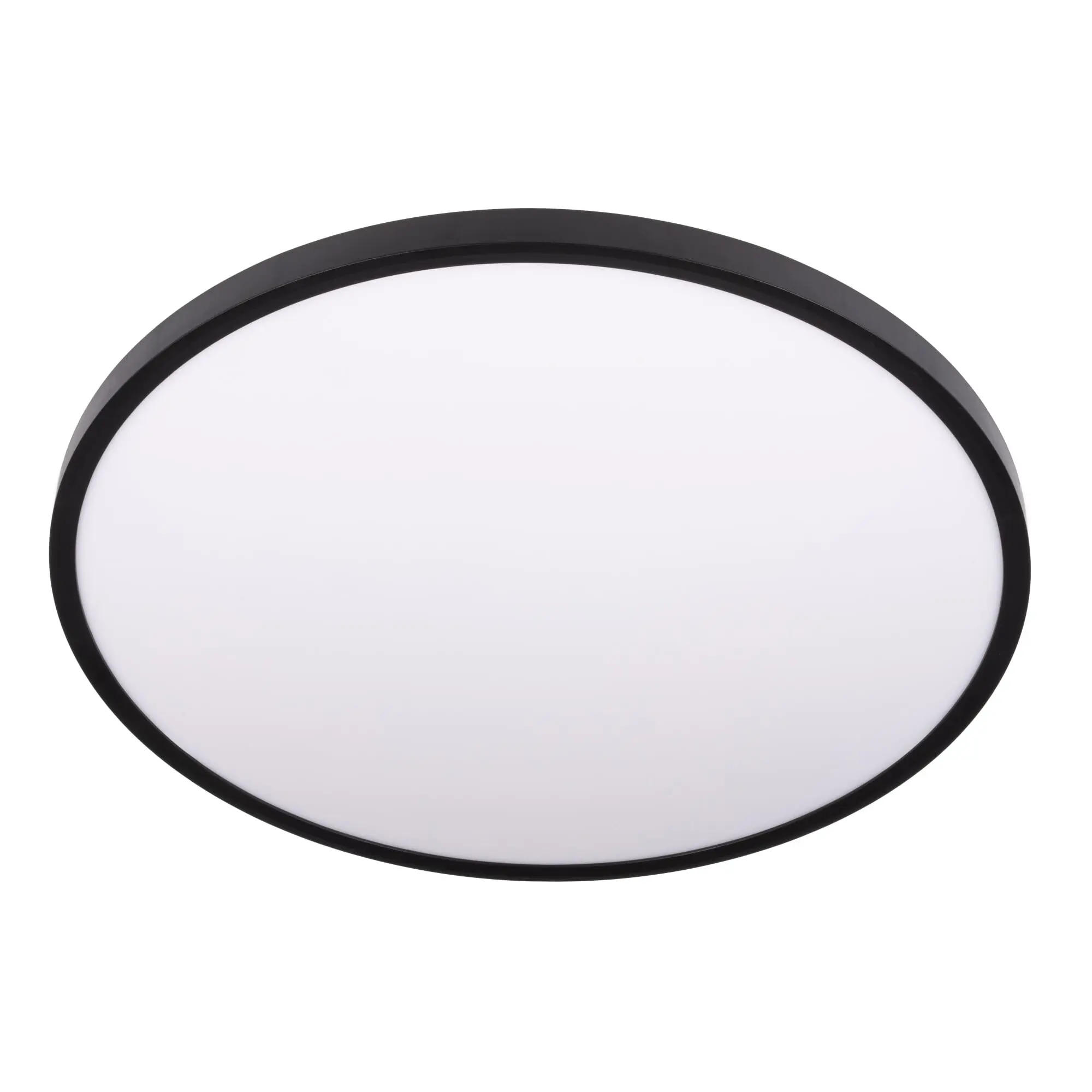 LED panel PANKA 50W CCT černé kulaté stropní