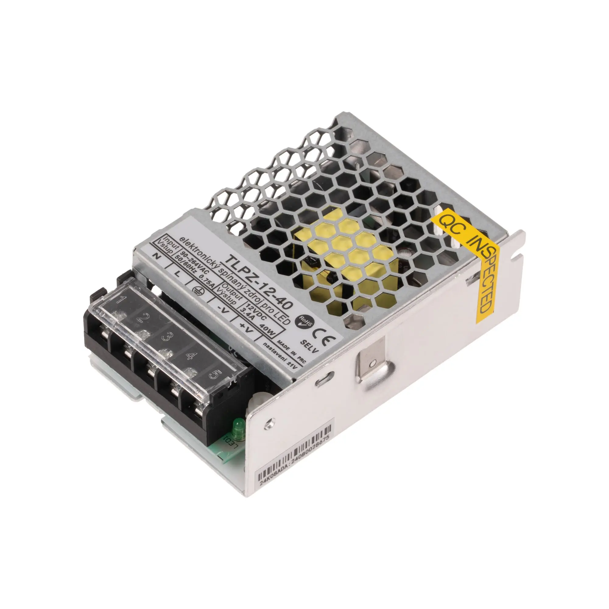 LED zdroj 12V 40W vnitřní TLPZ-12-40