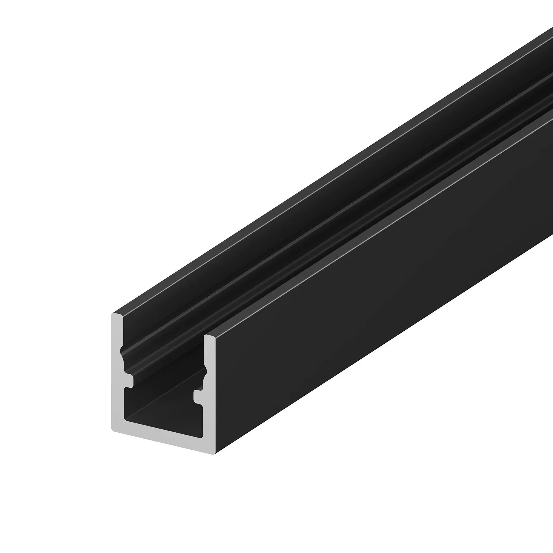 LED profil P4-4 mini černý