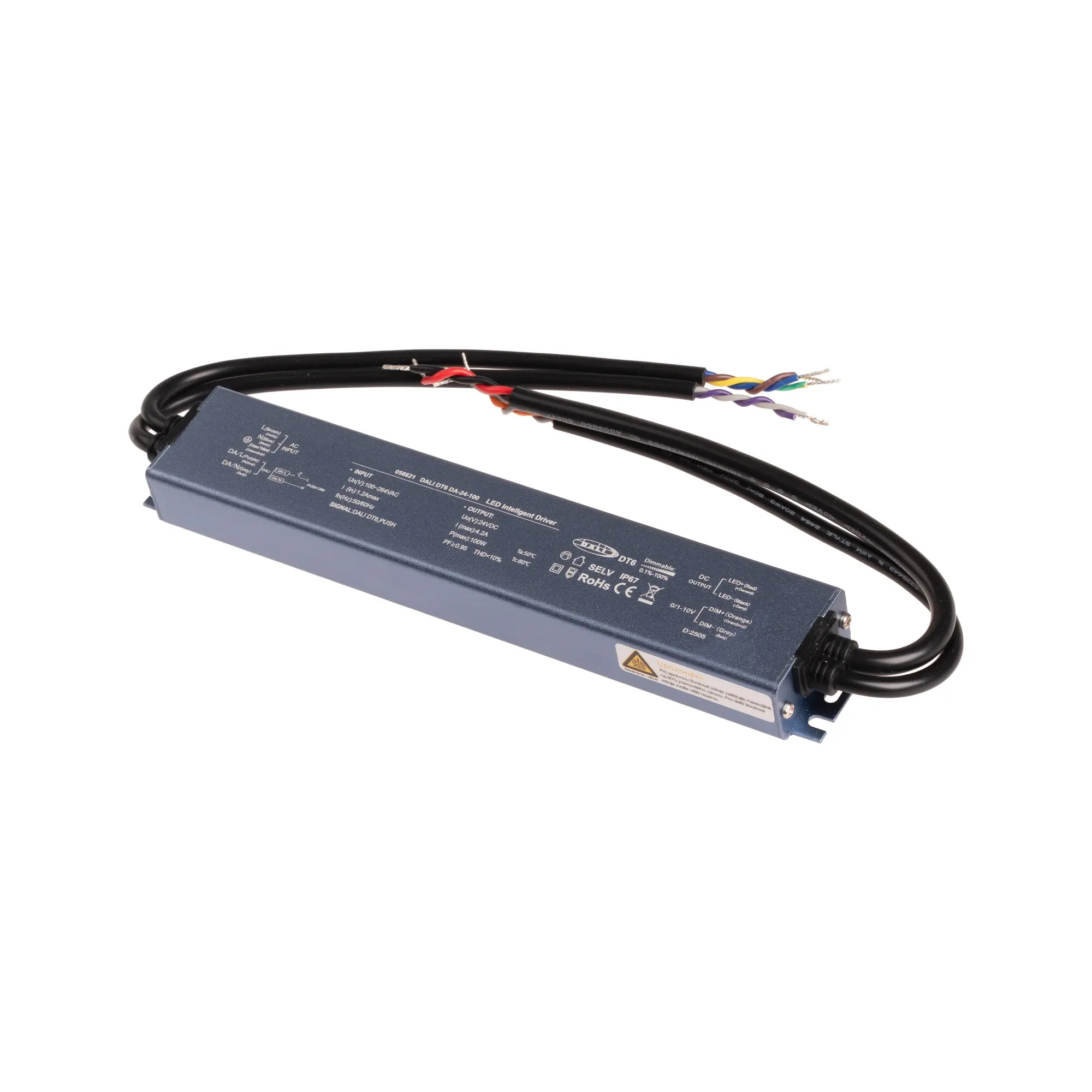 DALI LED zdroj 24V 100W DT6 DA-24-100