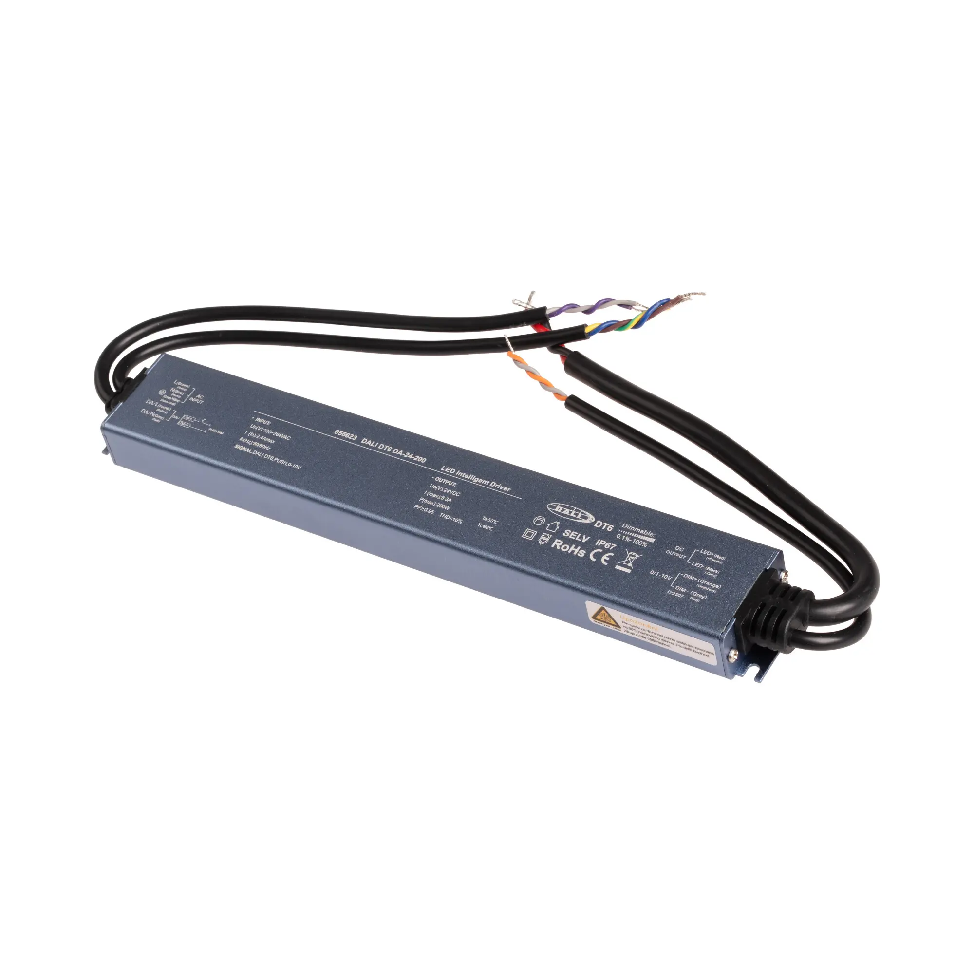 DALI LED zdroj 24V 200W DT6 DA-24-200
