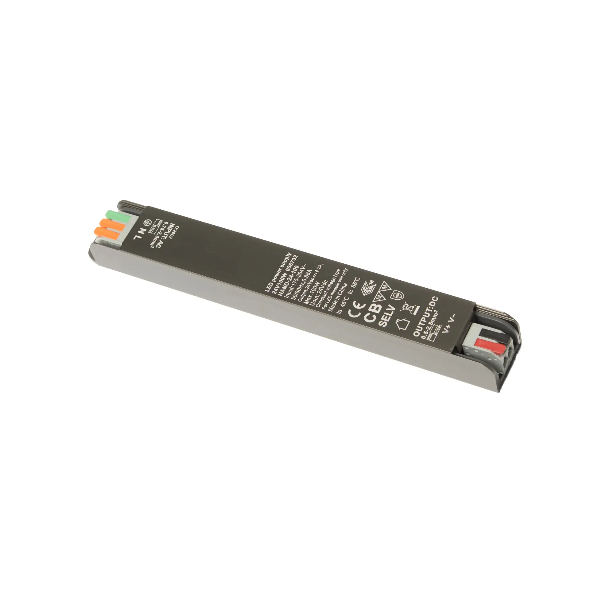 LED zdroj 24V 100W zdroj NANO-24-100