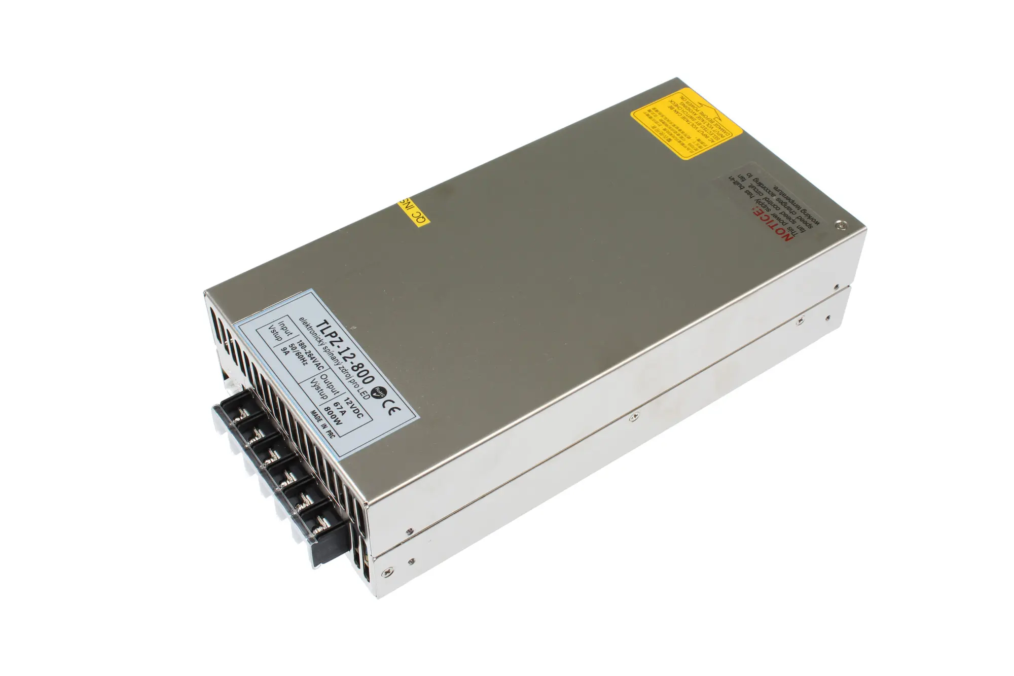 LED zdroj 12V 800W vnitřní TLPZ-12-800