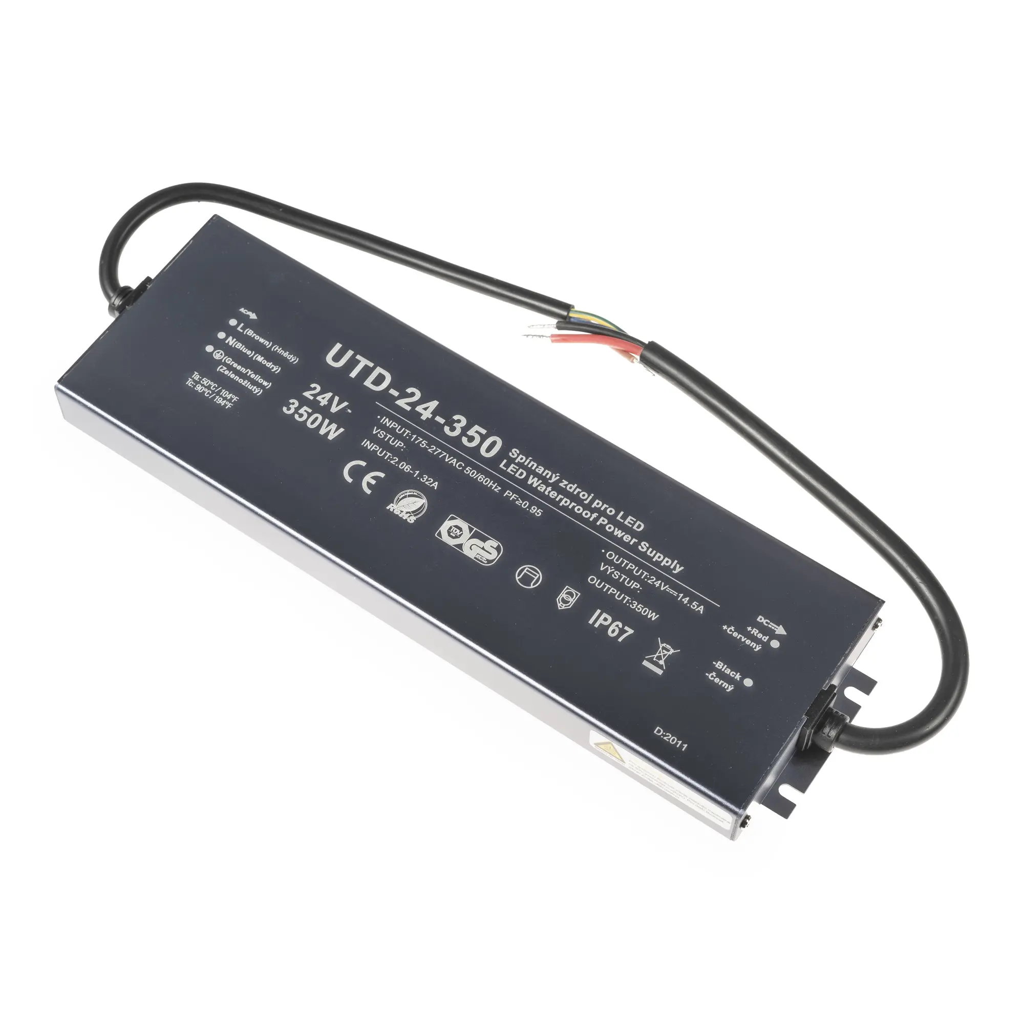 LED zdroj 24V 350W UTD-24-350 Záruka 5 let