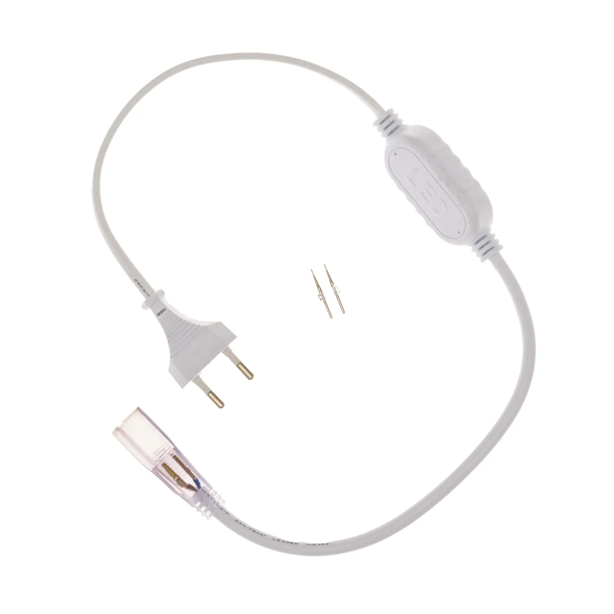 Napájecí kabel pro LED pásek na 230V 50cm -
