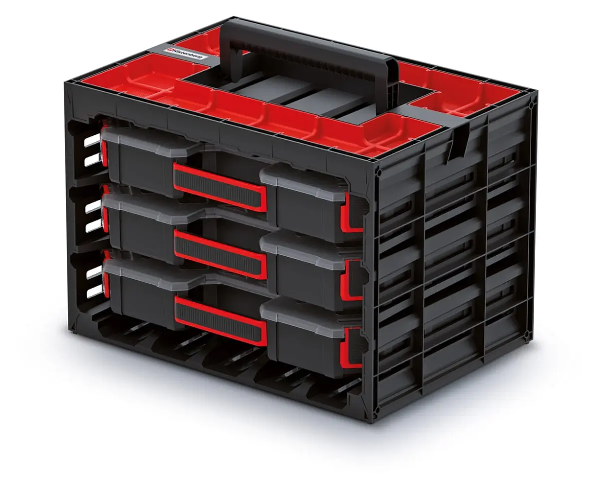 Přenosný box s organizéry TAGER