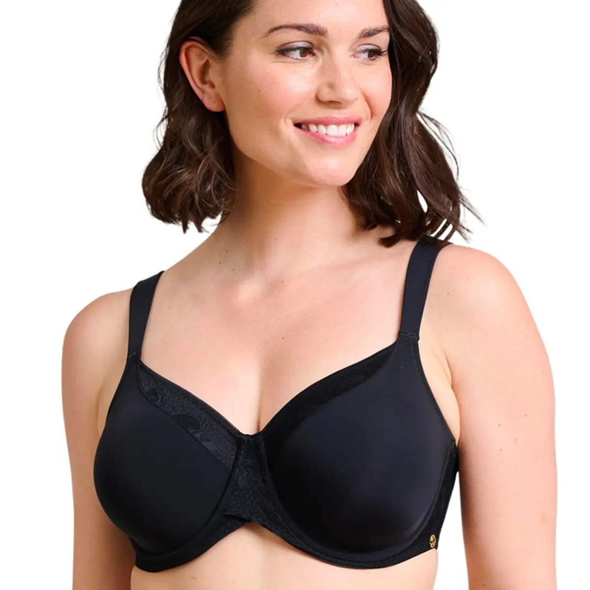 Zmenšující podprsenka z mikrovlákna Perfect Shape, s kosticemi