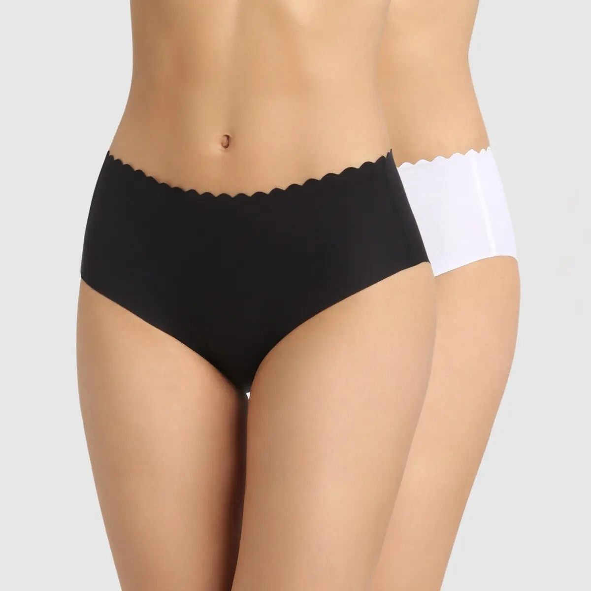 Sada 2 kalhotek s vysokým pasem Body Touch