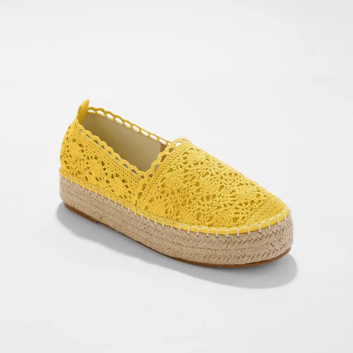 Macramé espadrilky