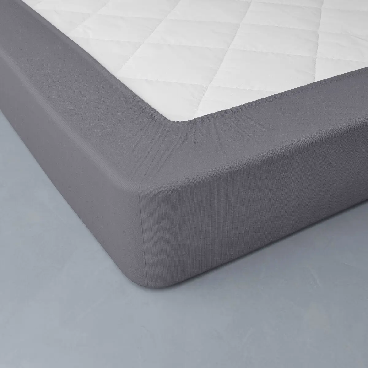 Jednobarevné napínací prostěradlo, flanel, hloubka rohů 32 cm