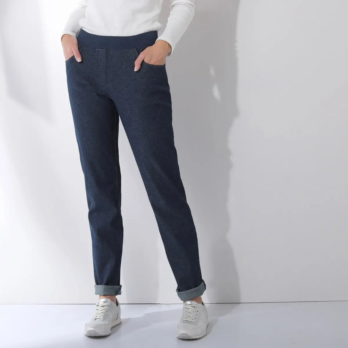 Boyfriend kalhoty, denim
