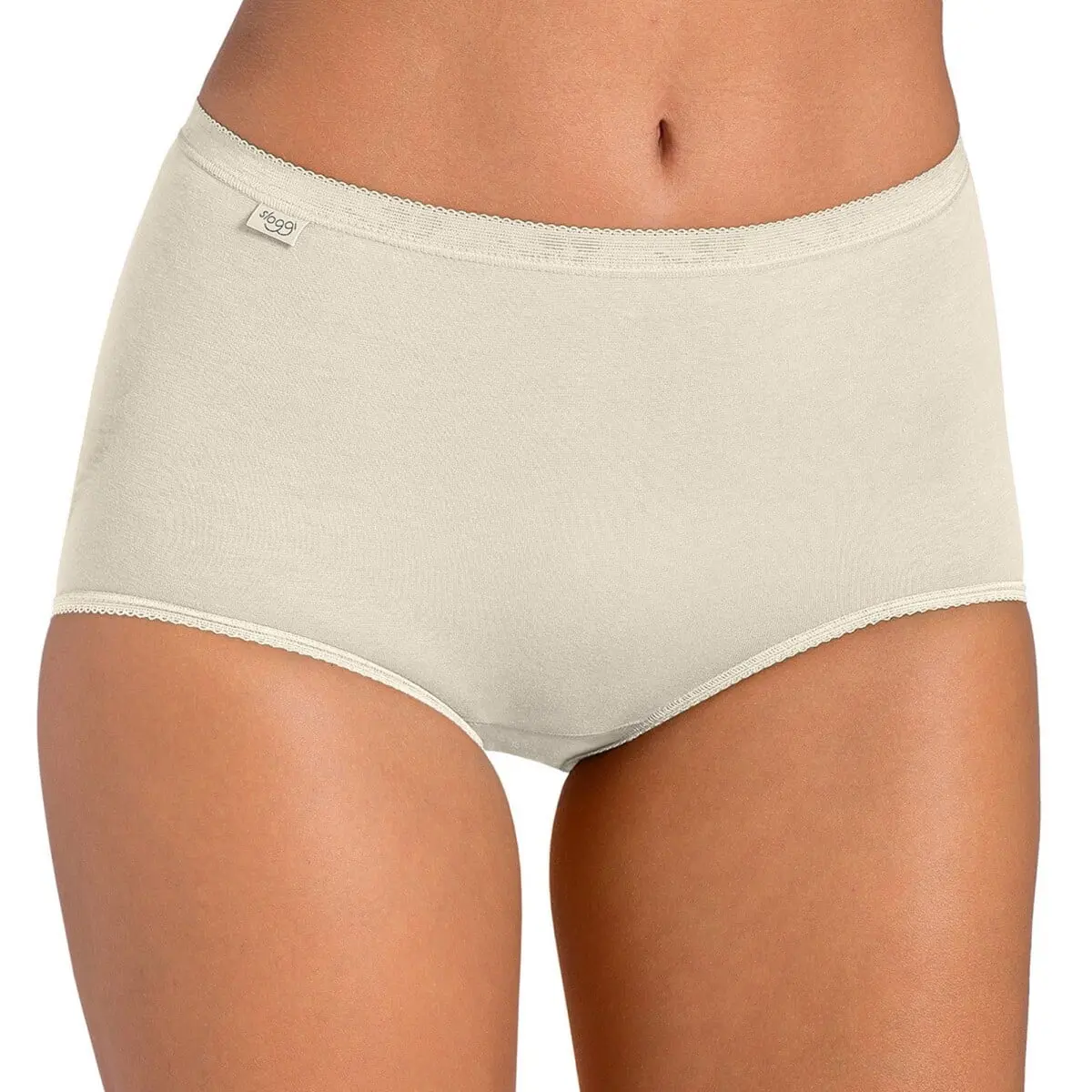 Maxi kalhotky Sloggi Basic+, sada 3+1 zdarma tělová