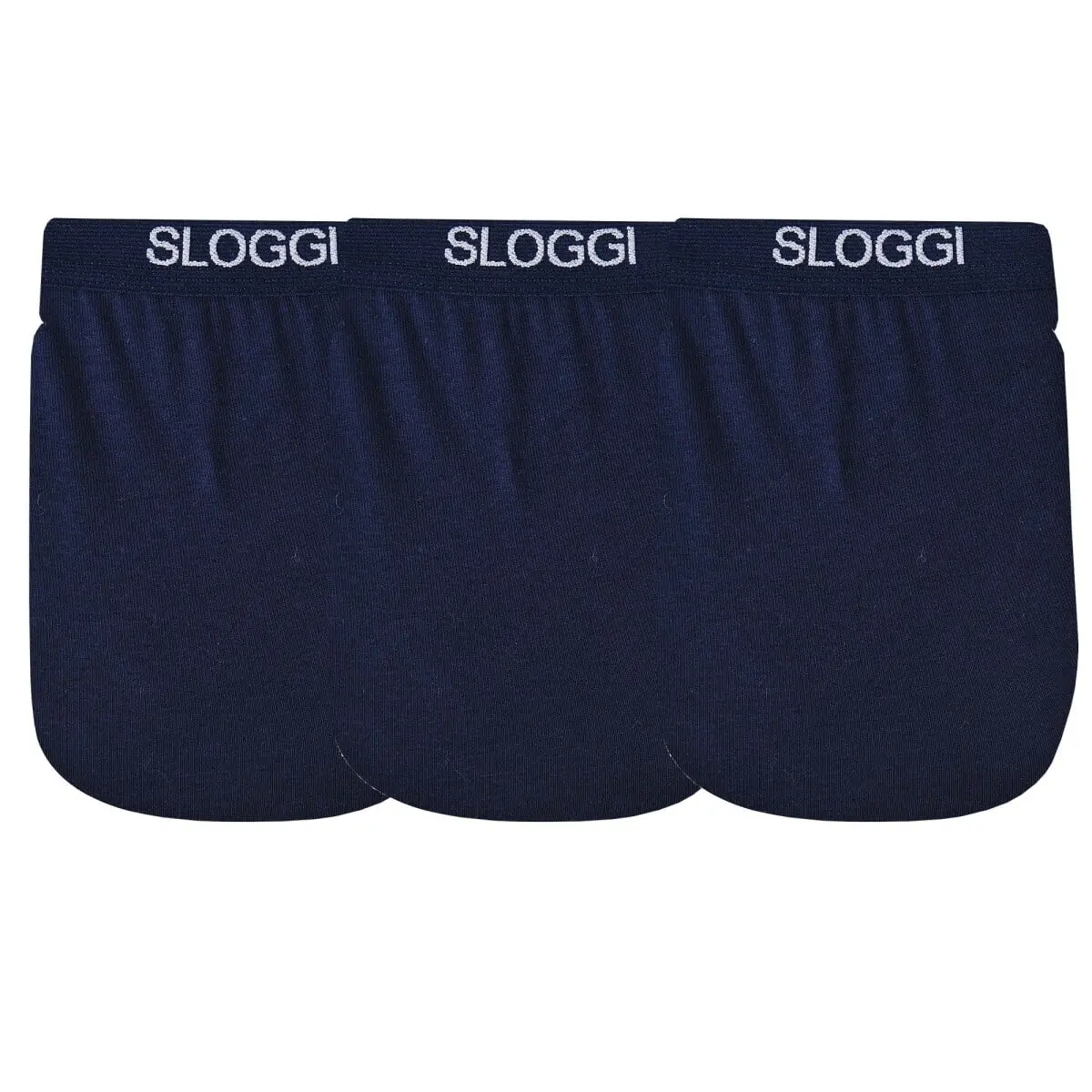 Sada 3 slipů midi Sloggi® Basic nám.modrá