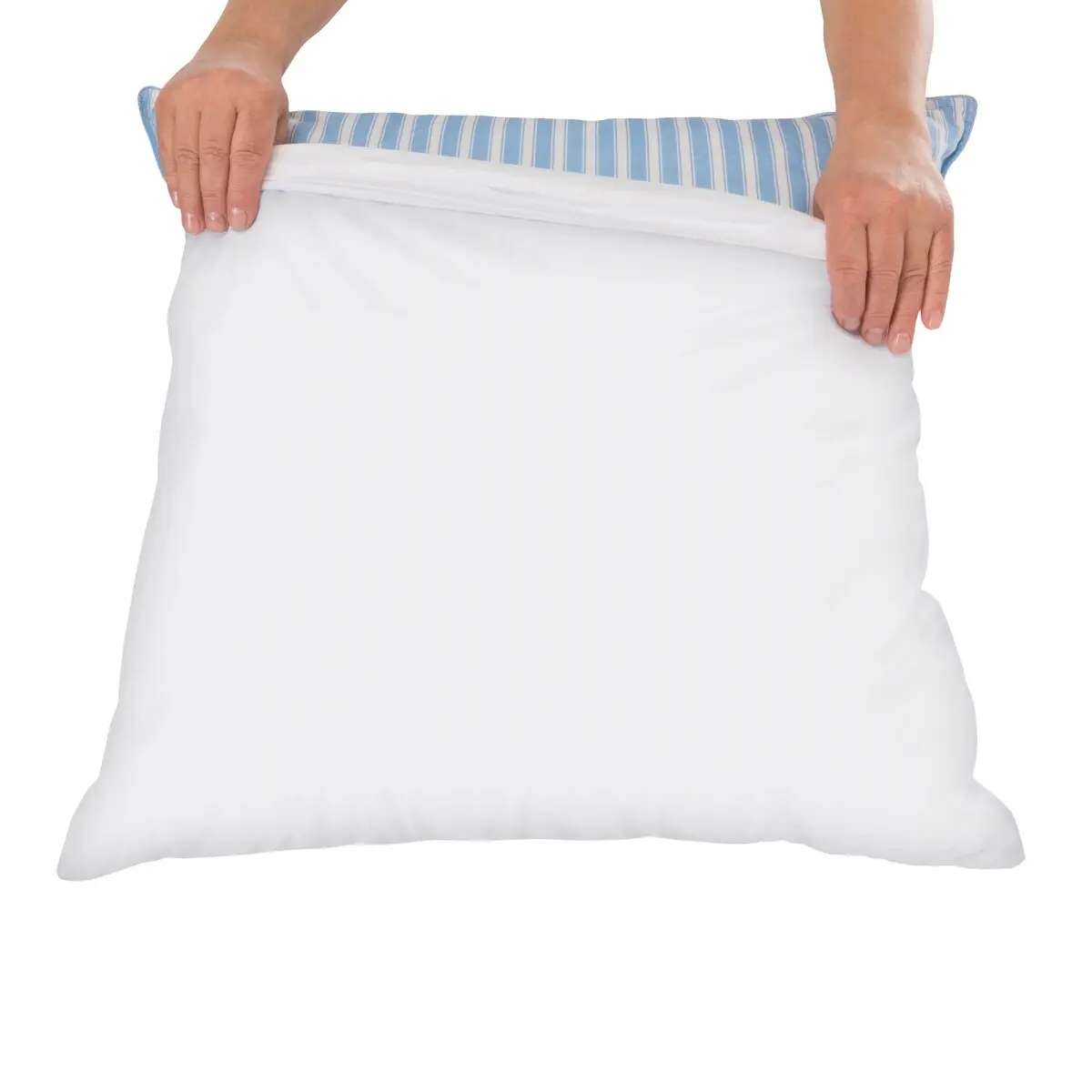 Nepropustný povlak na polštář Tencel bílá 60x60 cm