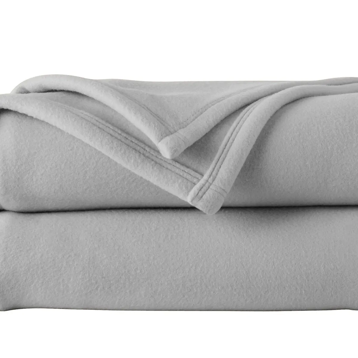 Fleecová přikrývka Thermotec® Ourson®, luxusní, 450g/m2 světle šedá 180x220 cm