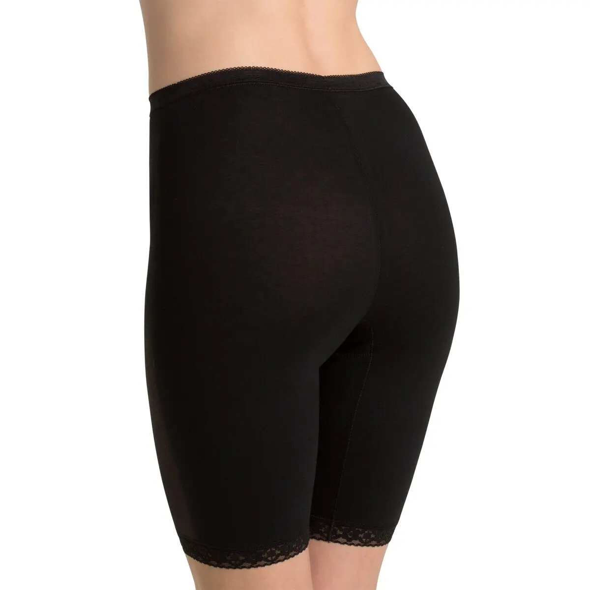 Kalhotky panty "Basic+" ze strečové bavlny černá