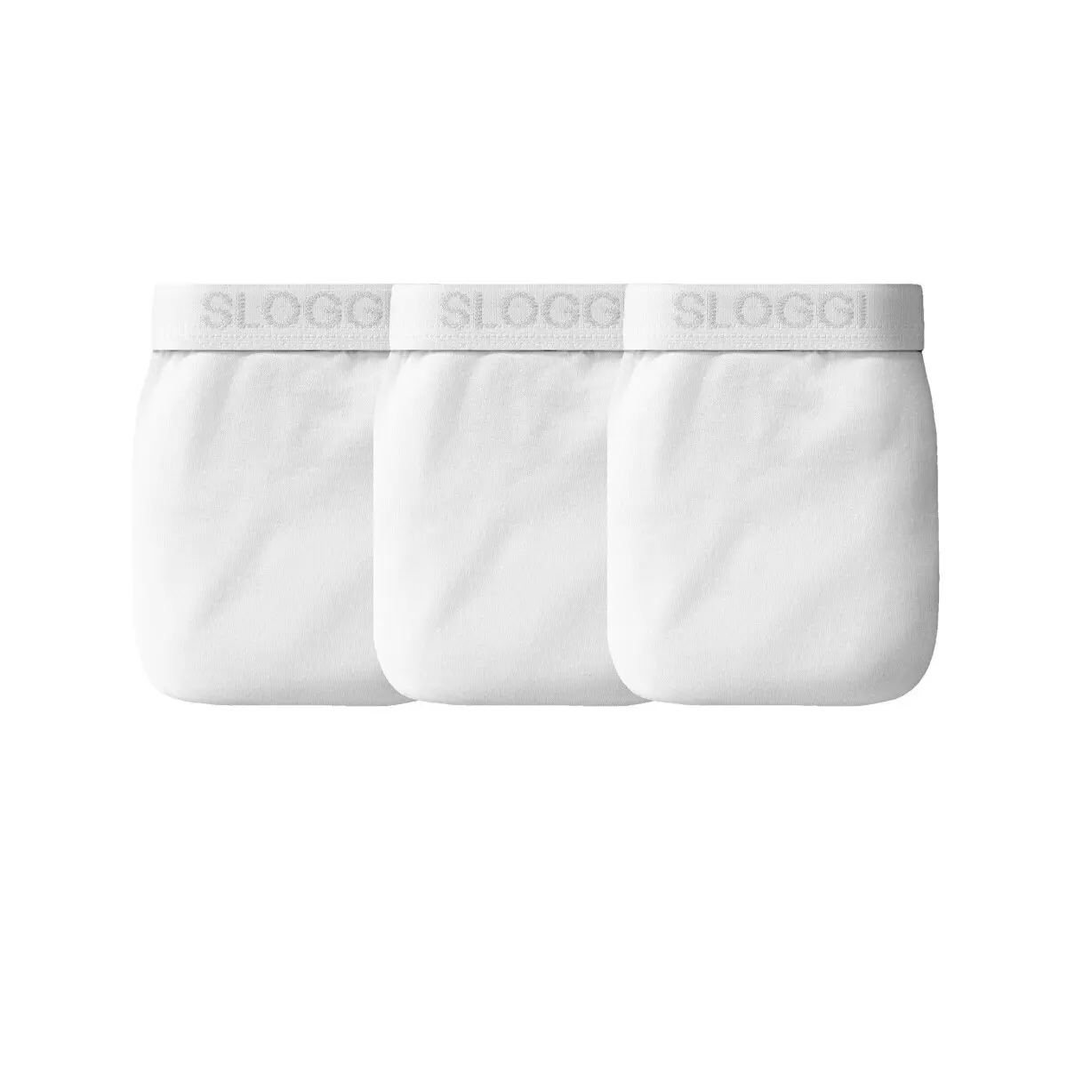 Sada 3 slipů midi Sloggi® Basic bílá