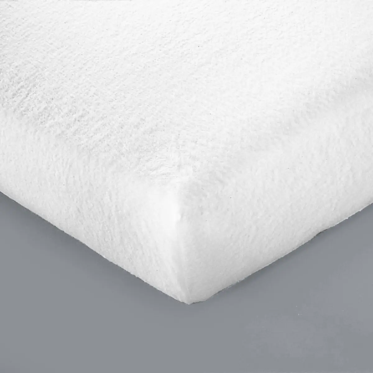 Moltonová ochrana matrace Sanfor®, hloubka rohů 32 cm bílá
