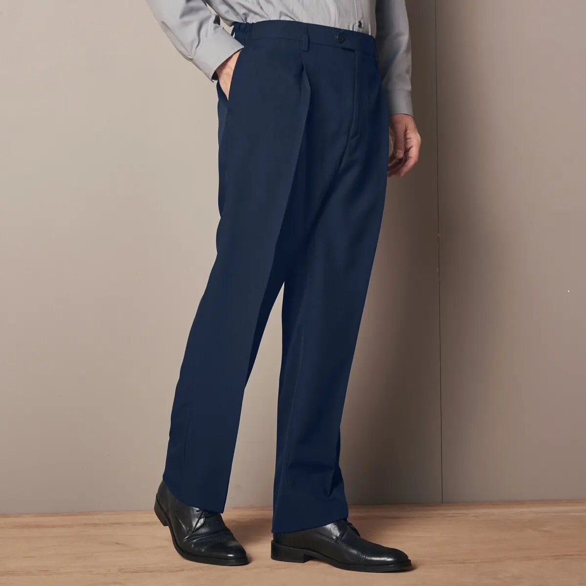 Kalhoty s nastavitelným pasem, polyester
