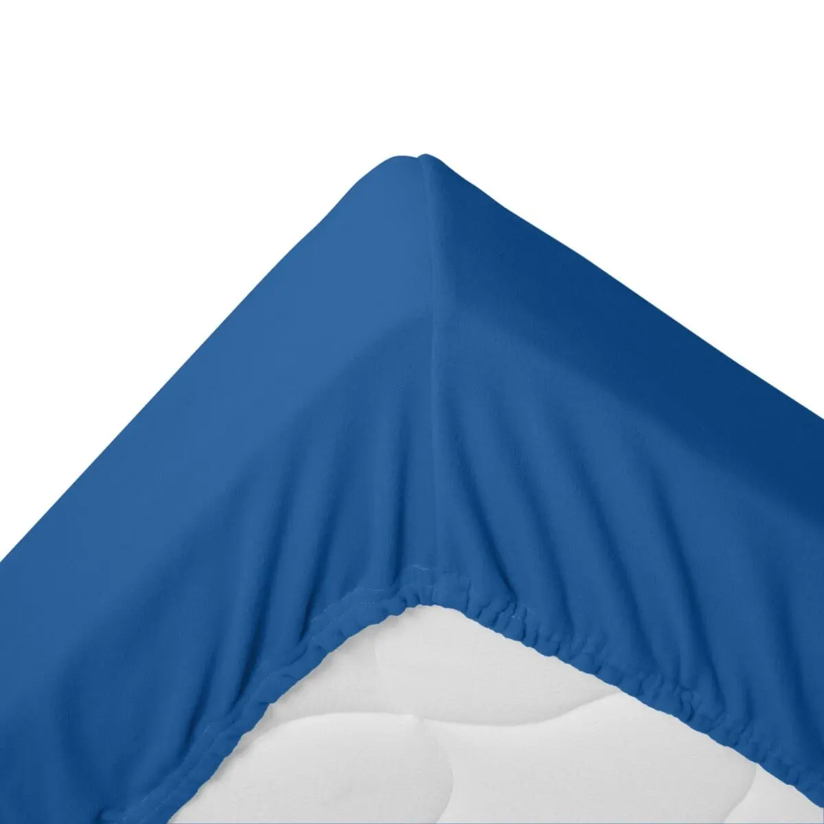 Napínací fleecové prostěradlo Ourson® 350g/m2 modrá džínová 90x190 cm