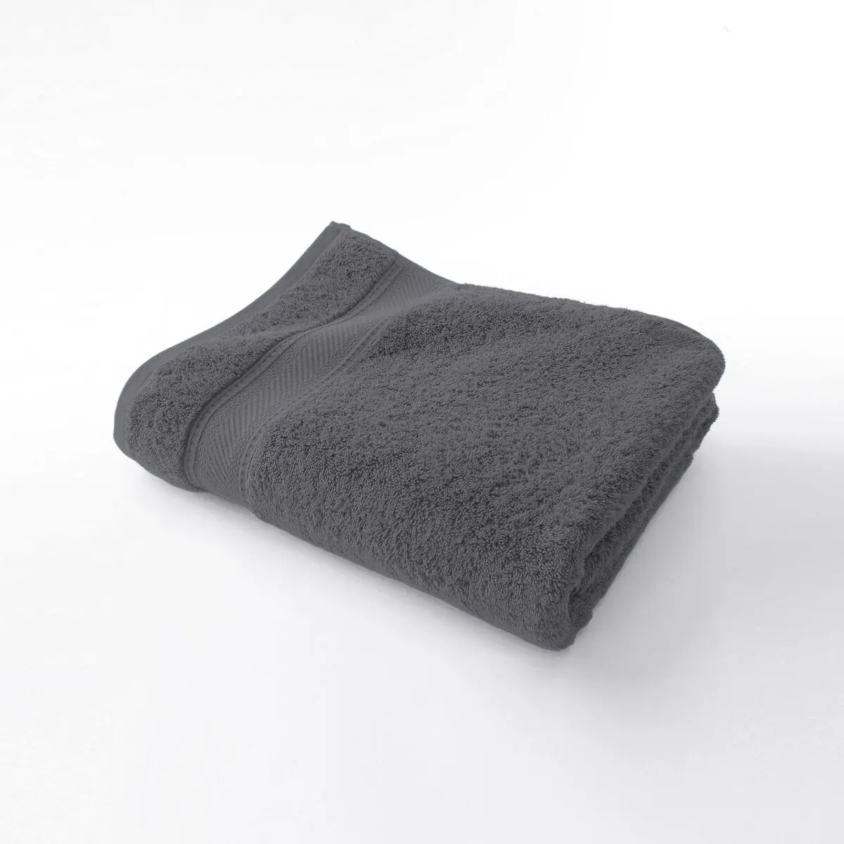 Jednobarevná froté sada koupelnového textilu zn. Colombine, luxusní kvalita 540 g/m2 antracitová osuška 68x132 cm