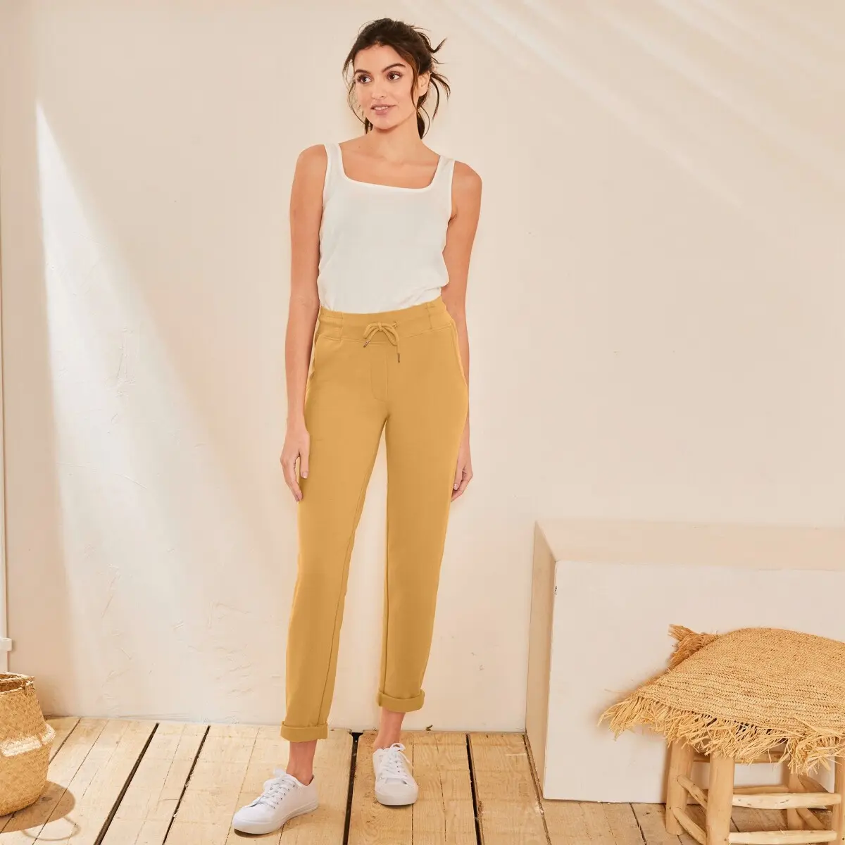 Joggpant s pružným pasem
