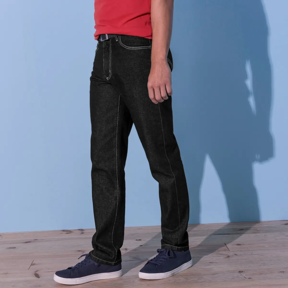 Sada 2 pánských džín, délka nohavic 85 cm
