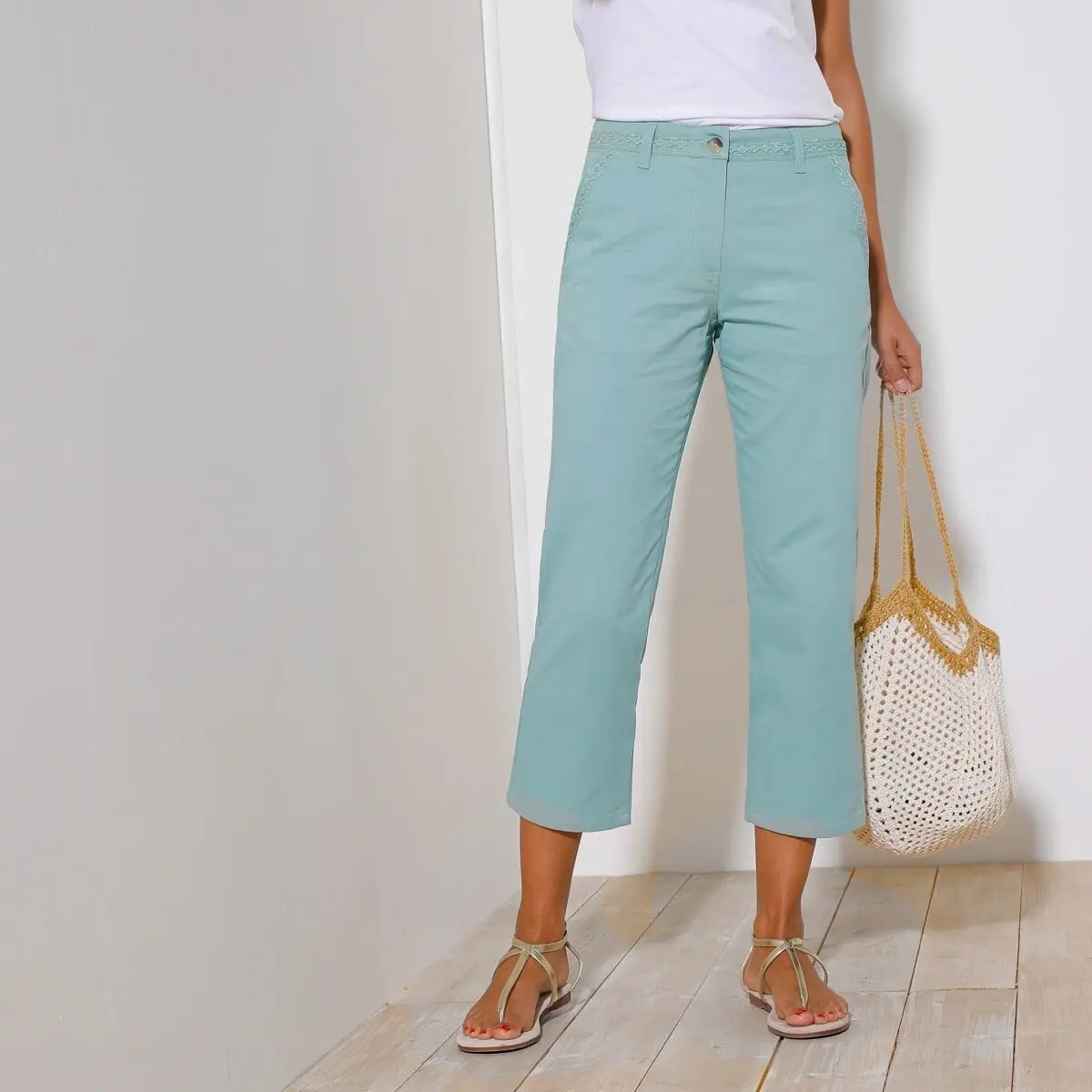 3/4 macramé kalhoty