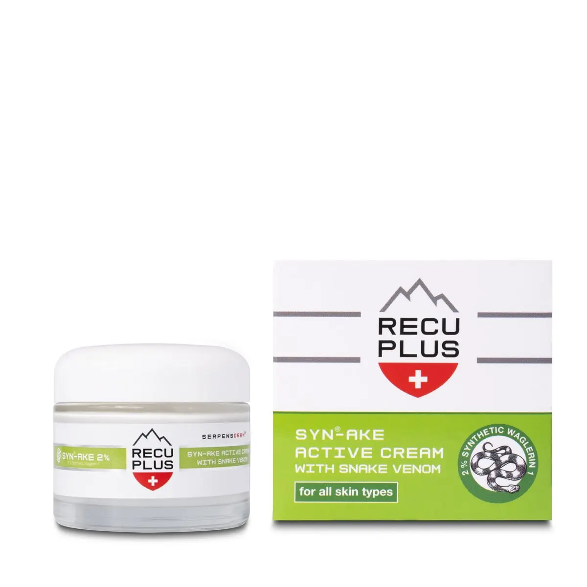 RECUPLUS Pleťový krém s hadím jedem, 50 ml