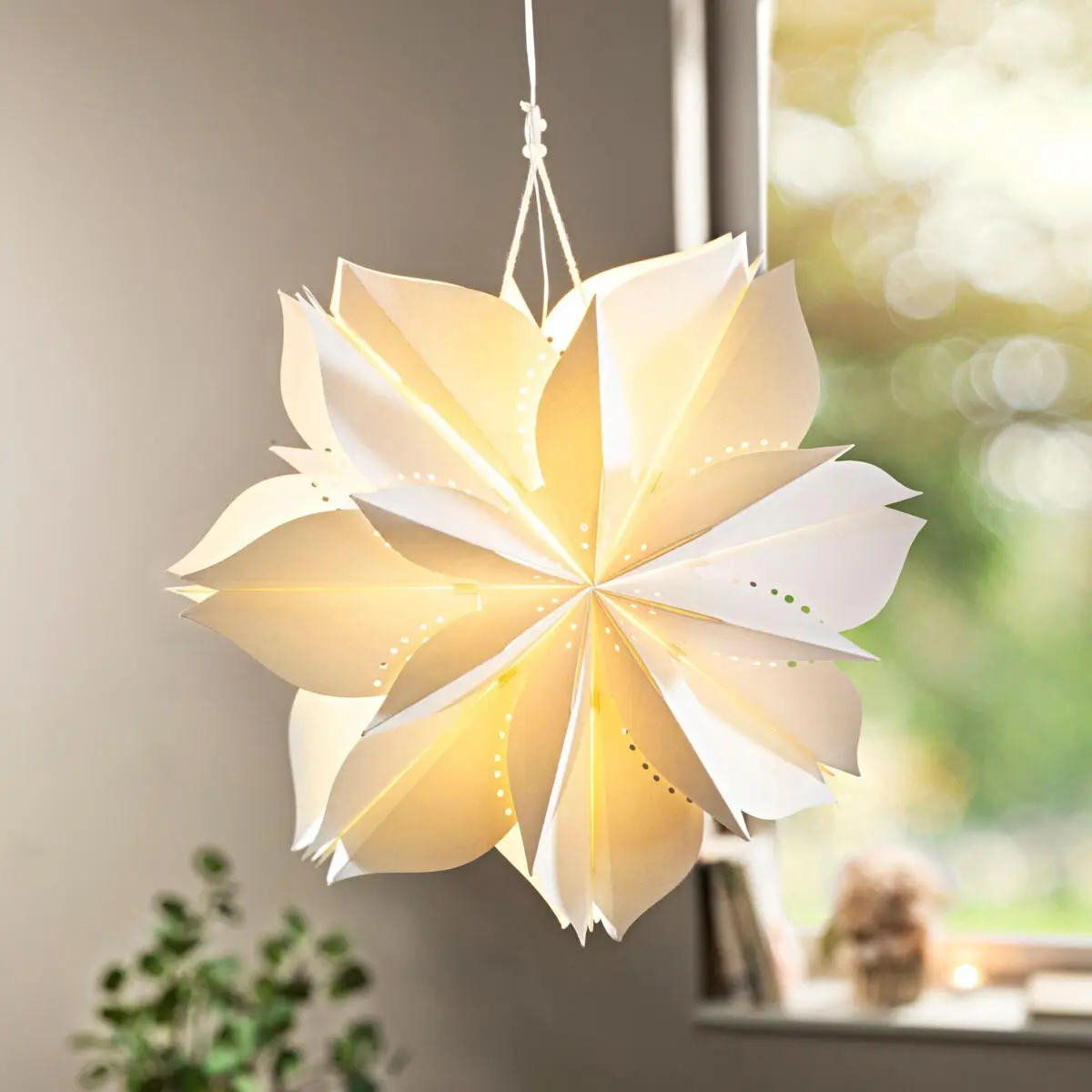 LED závěsná dekorace Fleur